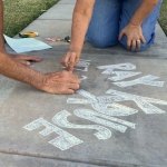 Linda Staats: HomeGrown Faith - Sidewalk Memorial